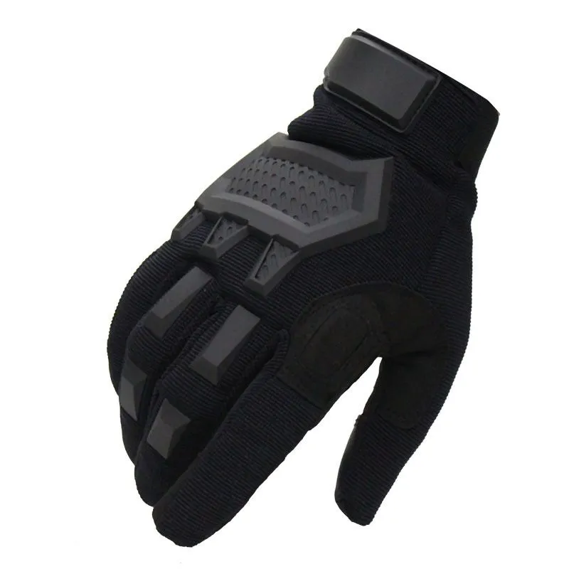 Men Paintball Airsoft Outdoor Shooting Hiking Full Finger Gloves