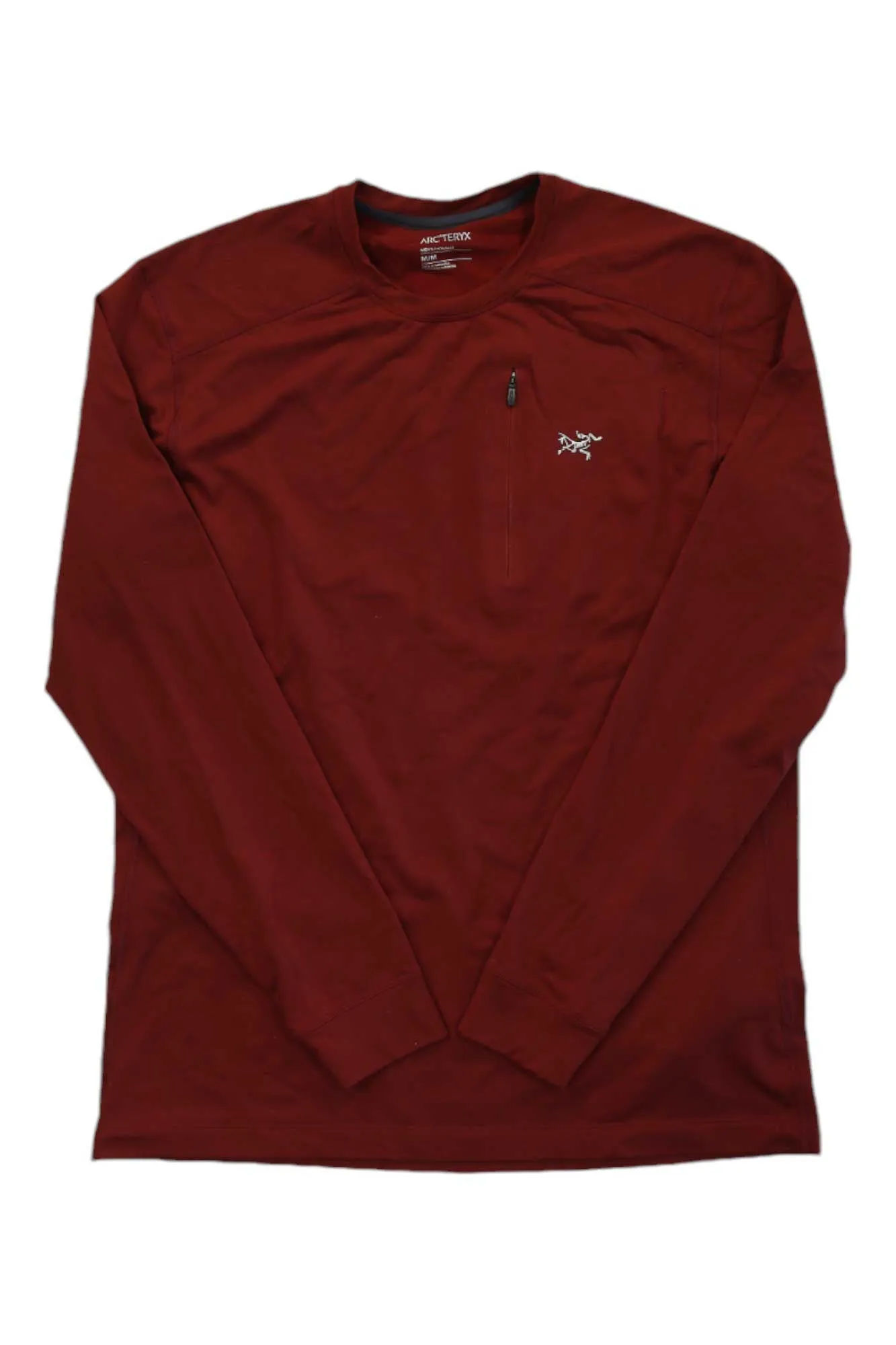 Men's Rho LT Zip Neck Base Layer Top