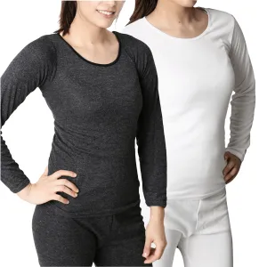 Merino Wool Blend Womens Long Sleeve Thermals