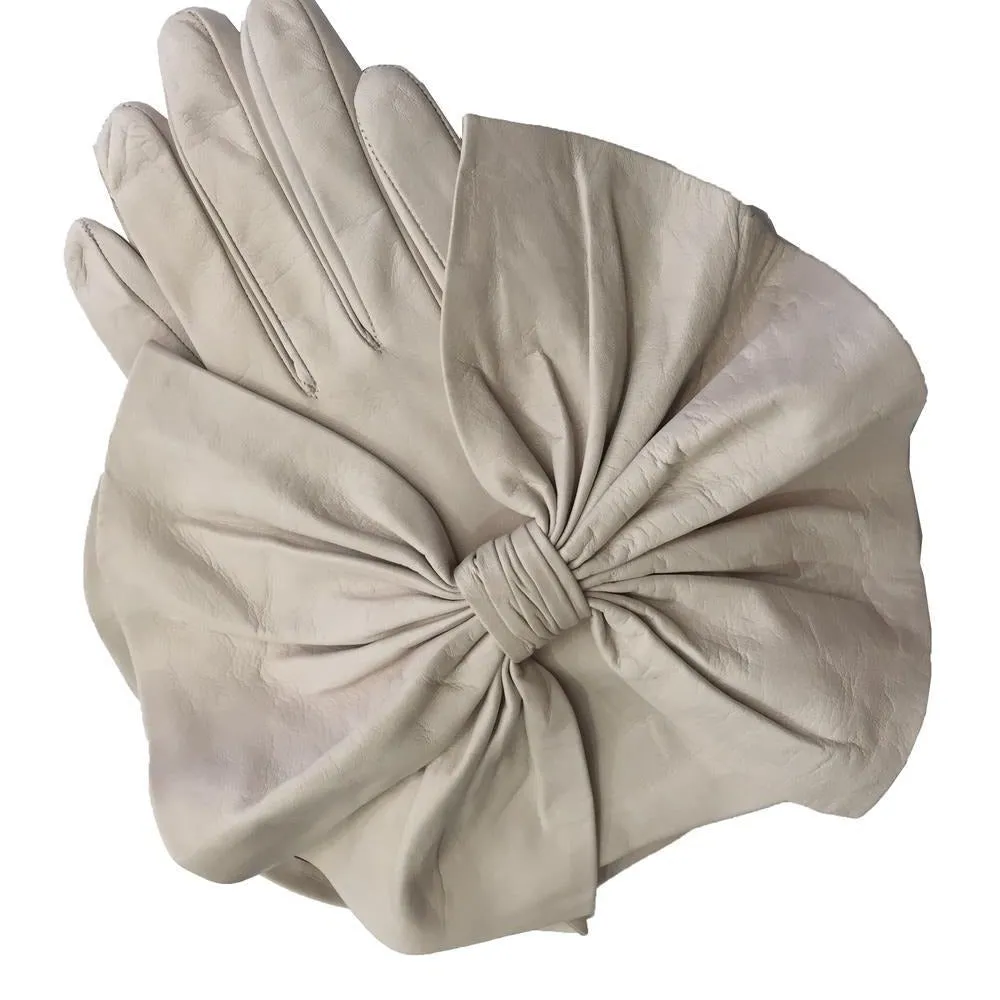 Minnie Massive - Women's Silk Lined Leather Gloves