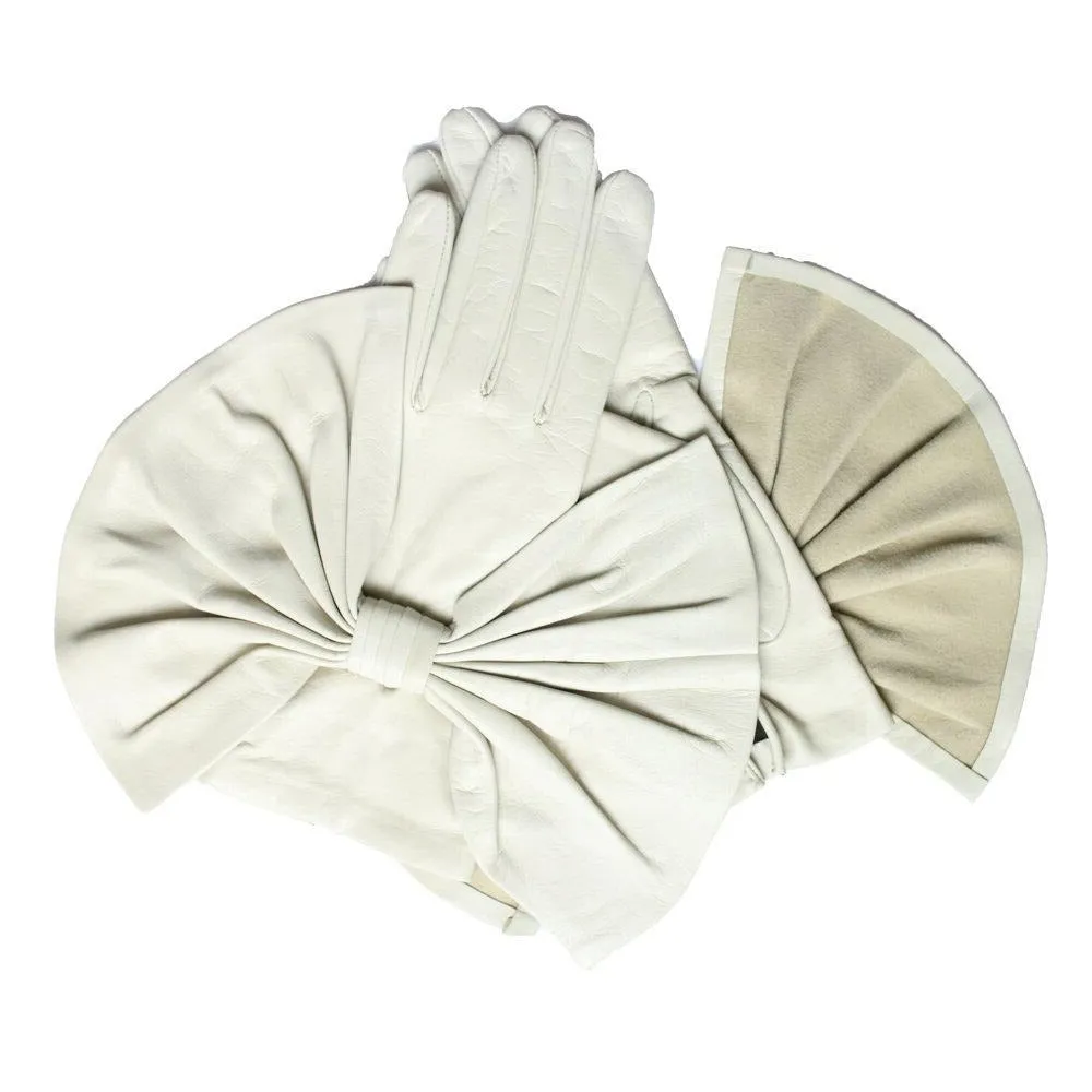 Minnie Massive - Women's Silk Lined Leather Gloves