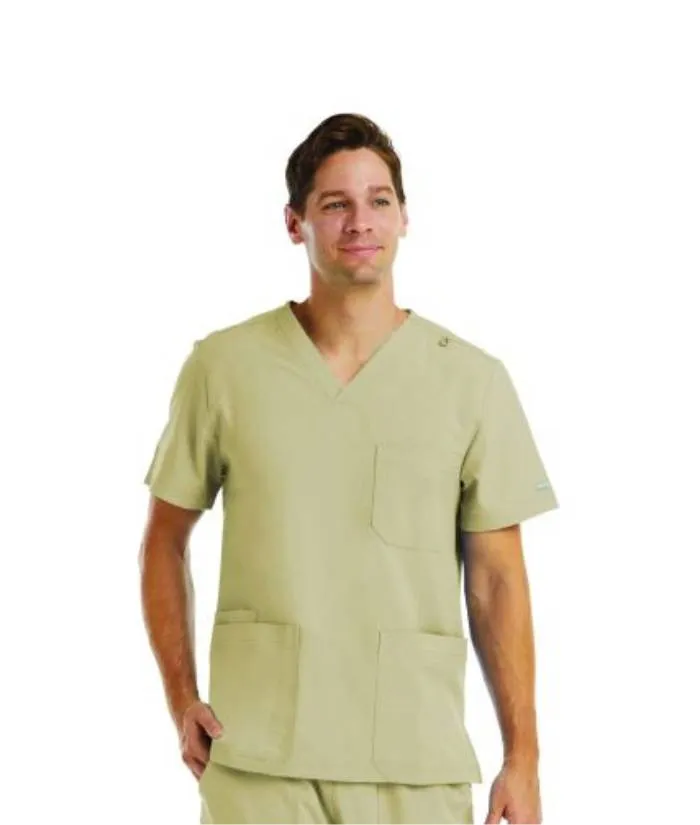 Momentum Mens 4 Pocket, V-Neck Scrub Top