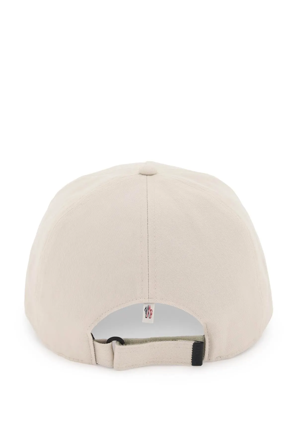 Moncler grenoble logo patch baseball cap