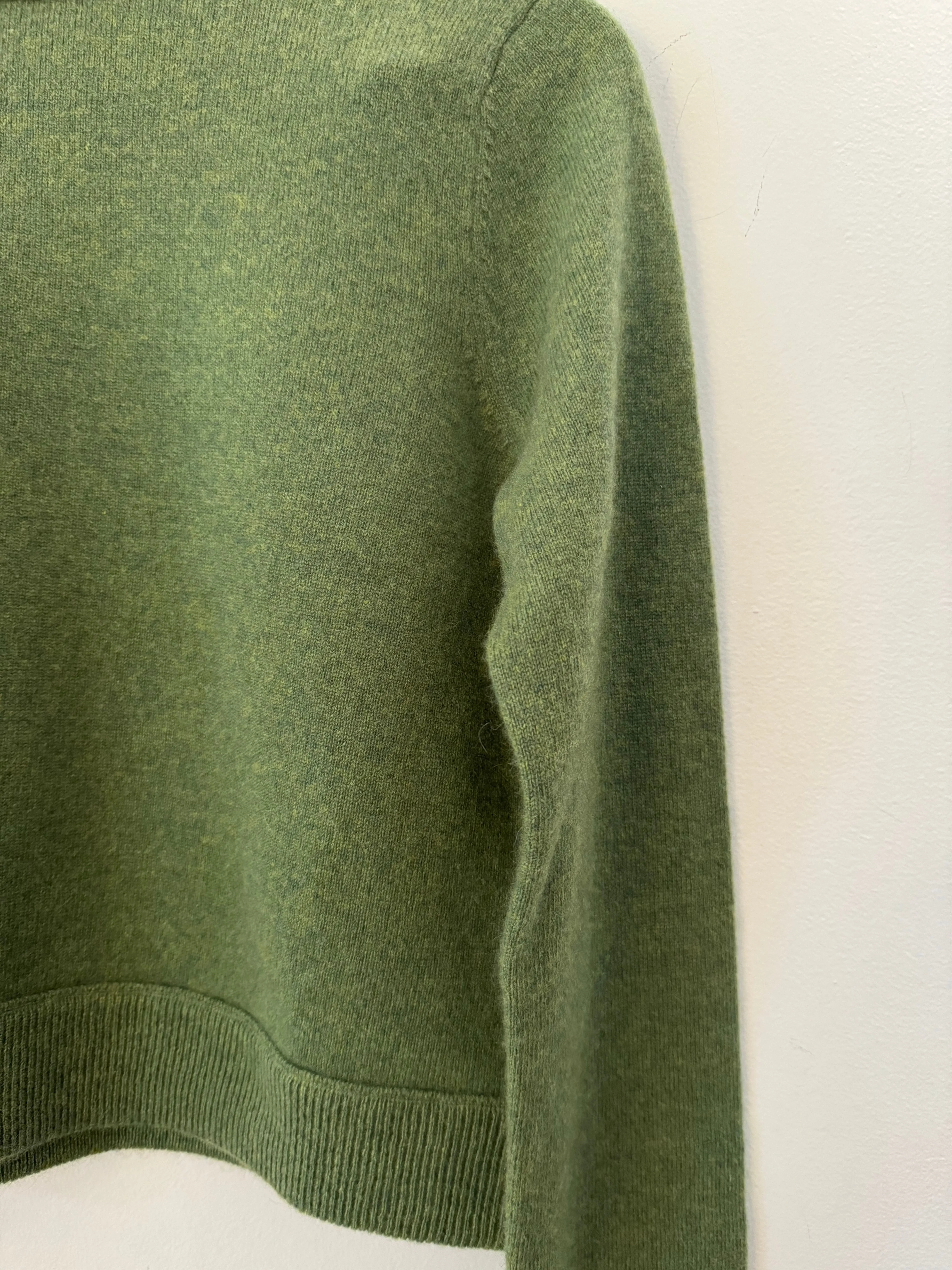 Moss Cashmere All Thumbs Sweater