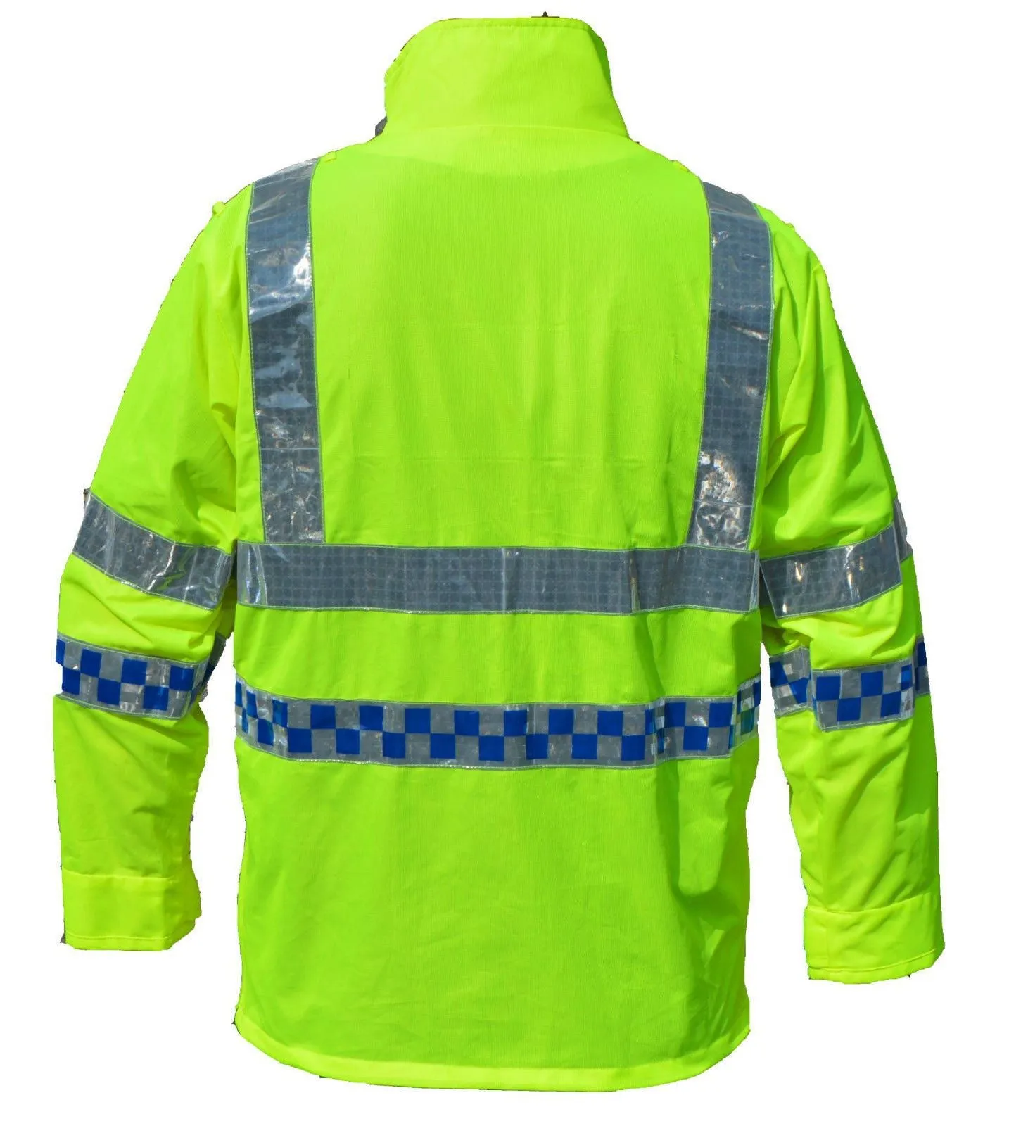 New Hi Viz Vis Lightweight Reflective Traffic Overcoat Walking Recovery LW02N