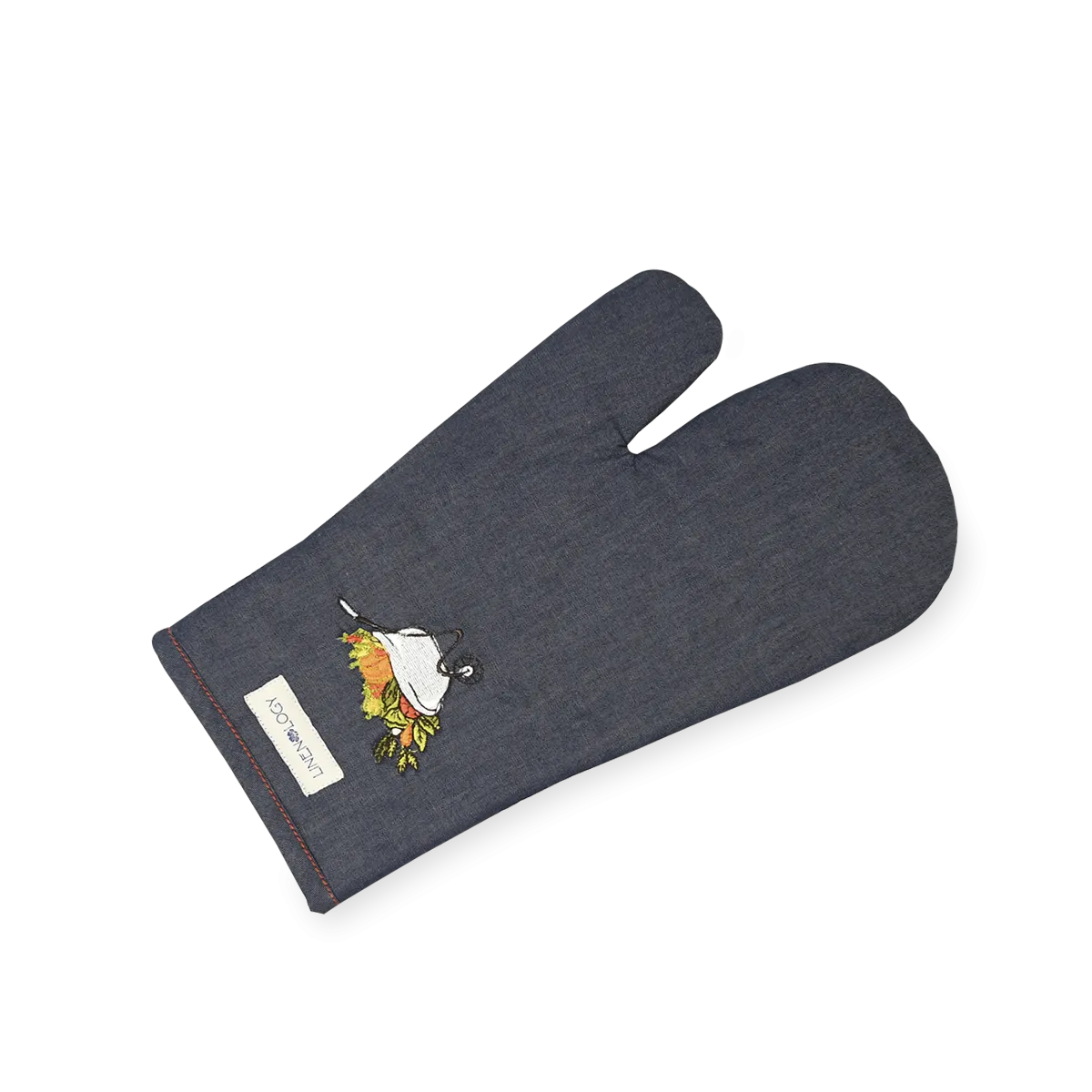 Oven Mitt & Pot Holder Set - A Barrow full of goodness - Indigo