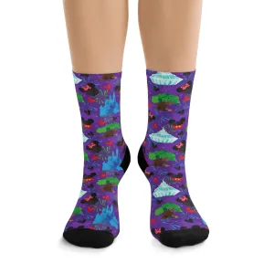 Park Hopper Fireworks Socks