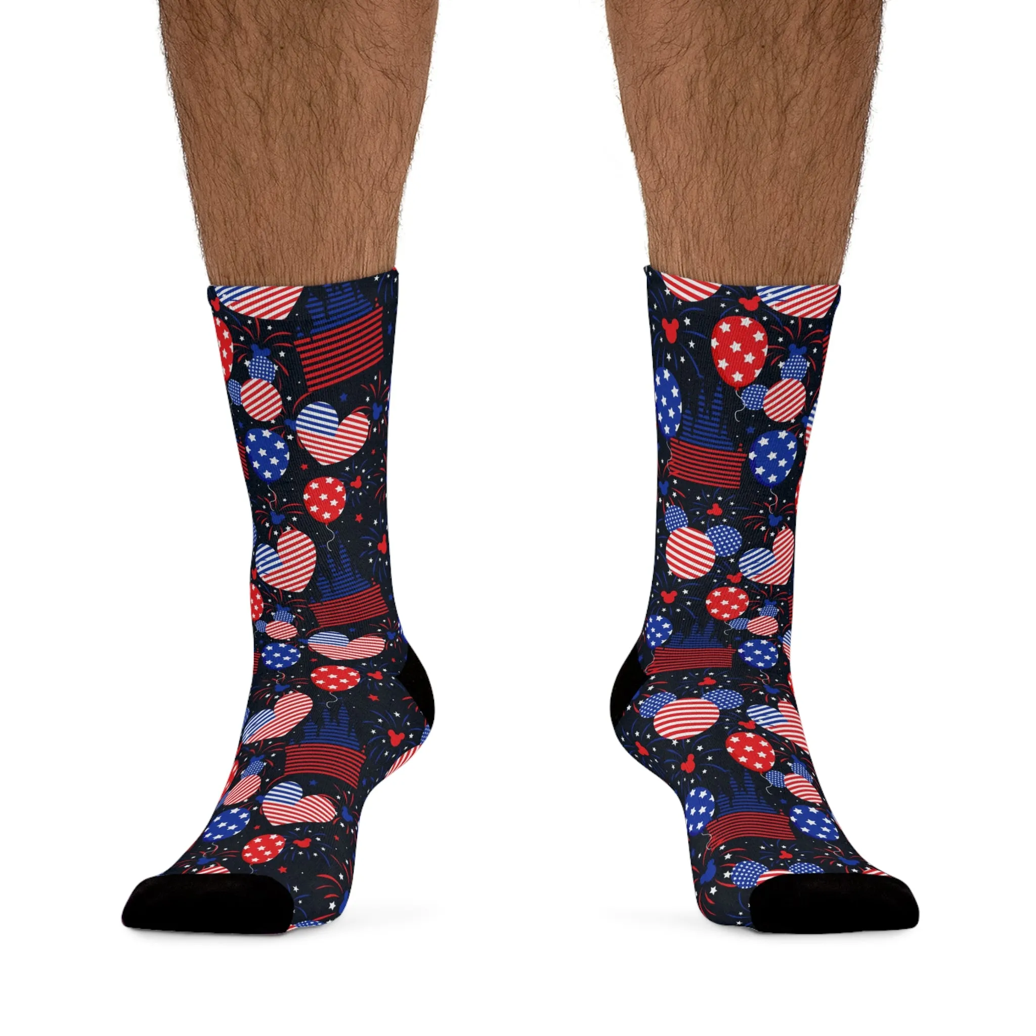 Patriotic Castles Socks