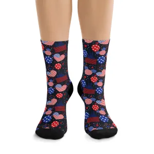 Patriotic Castles Socks