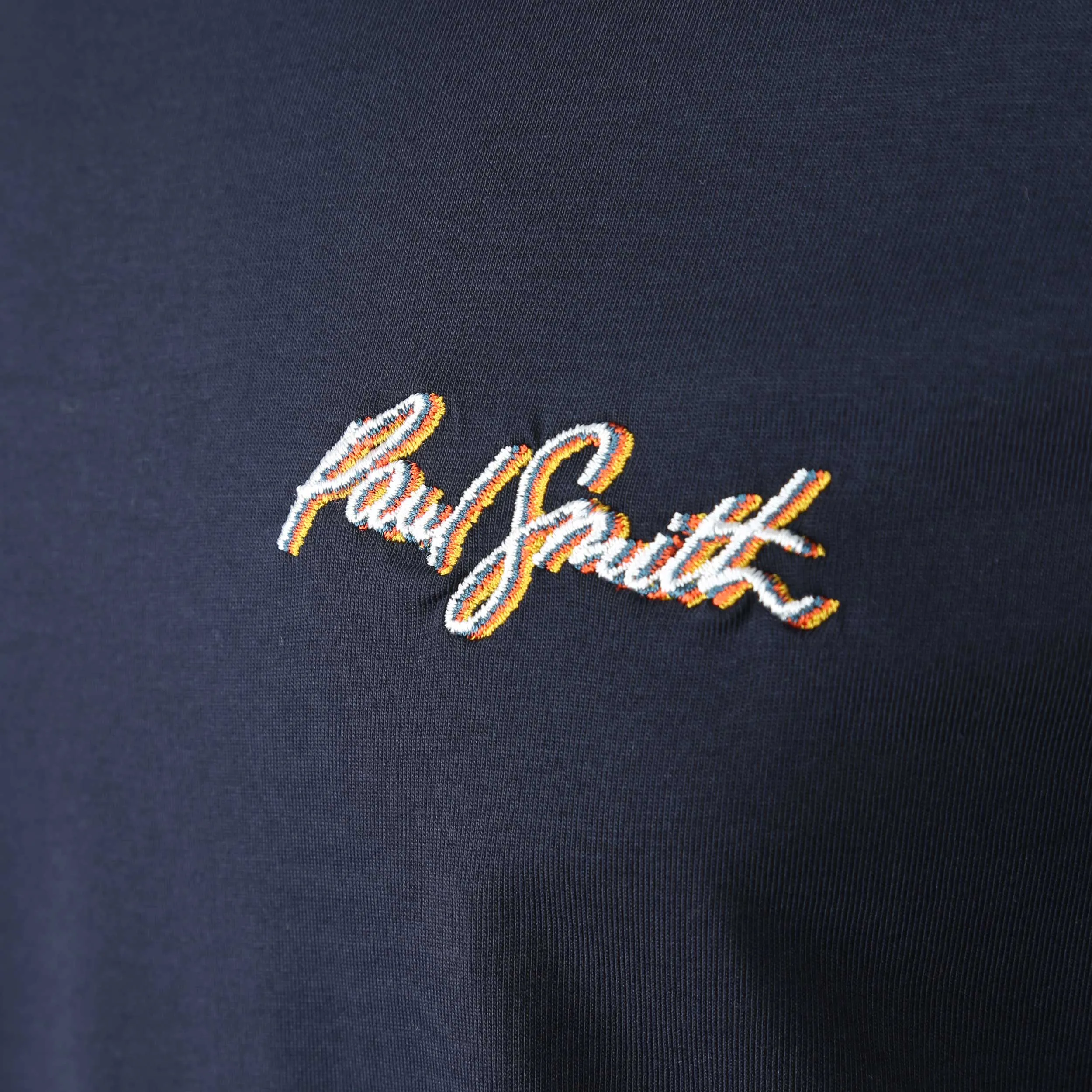 Paul Smith Shadow Logo T Shirt in Dark Navy