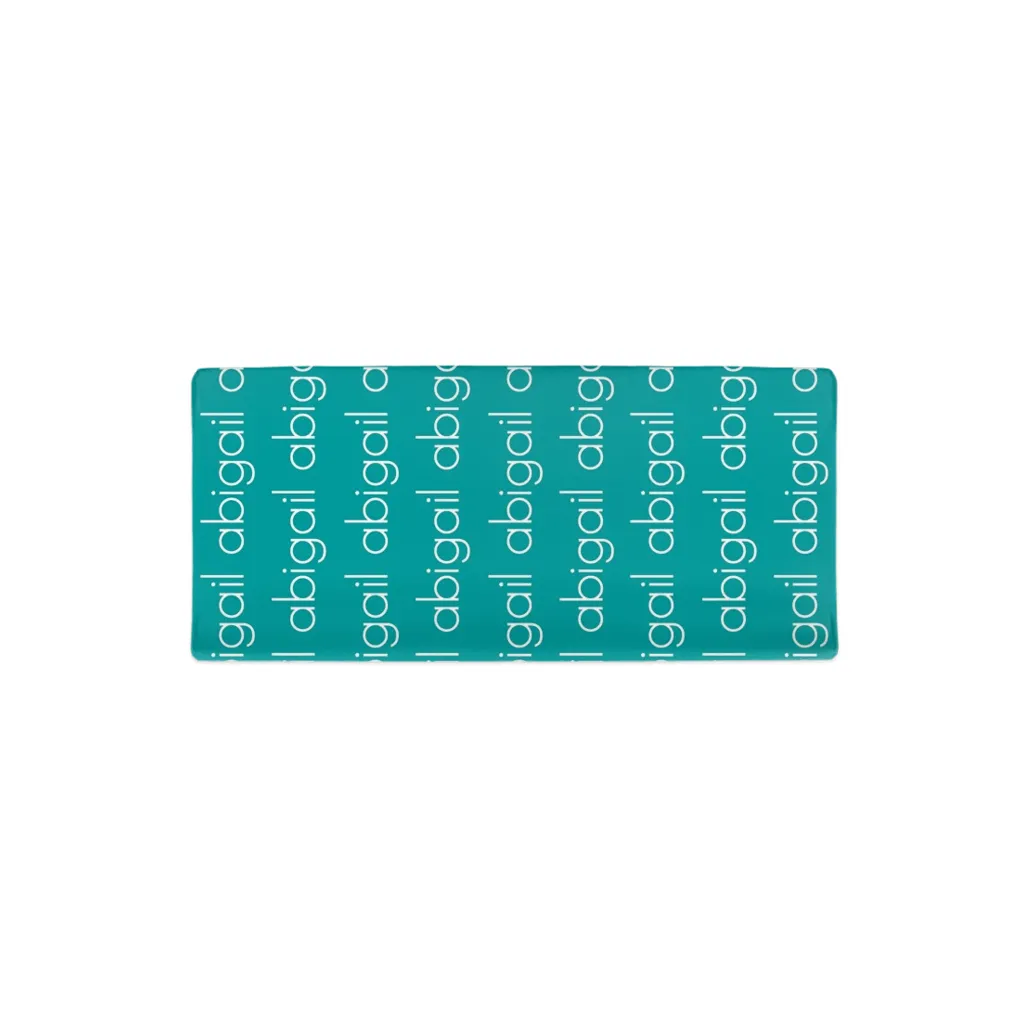 PERSONALIZED MODERN REPEAT CHANGING PAD COVER - LIGHT