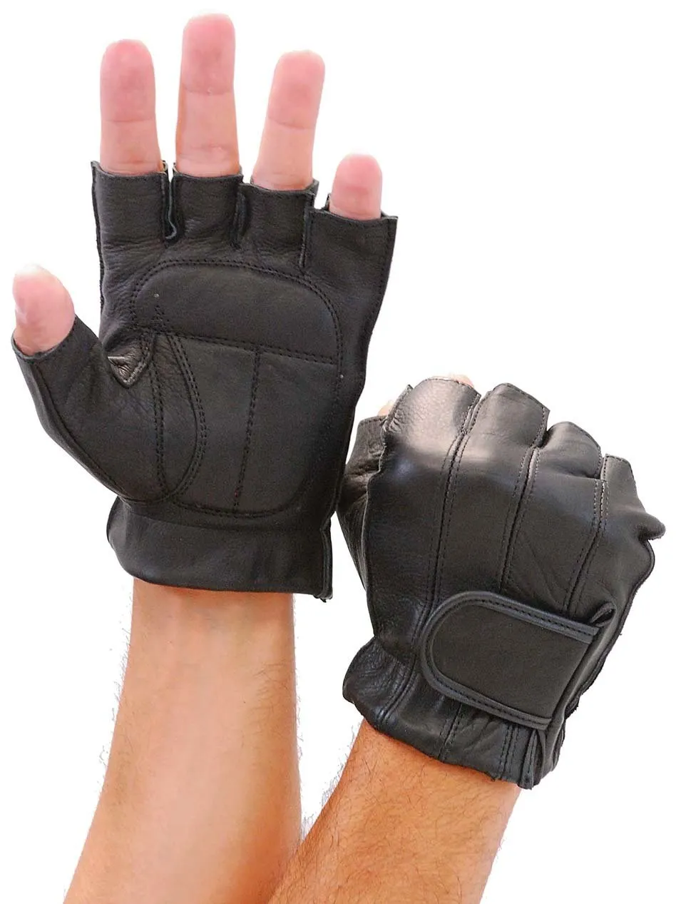 Premium Gel Palm Fingerless Gloves #G442GEL