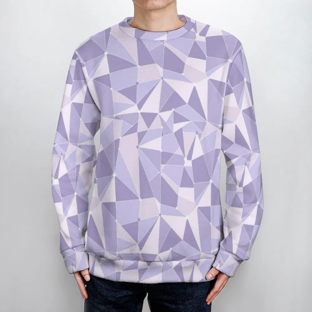 Purple Wall Unisex Crewneck Sweater