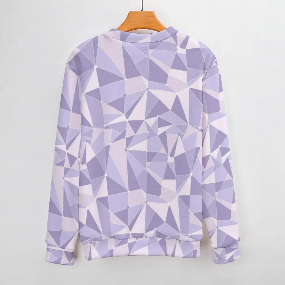 Purple Wall Unisex Crewneck Sweater