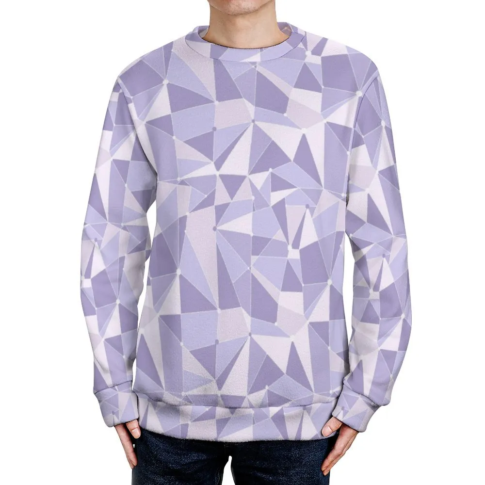 Purple Wall Unisex Crewneck Sweater