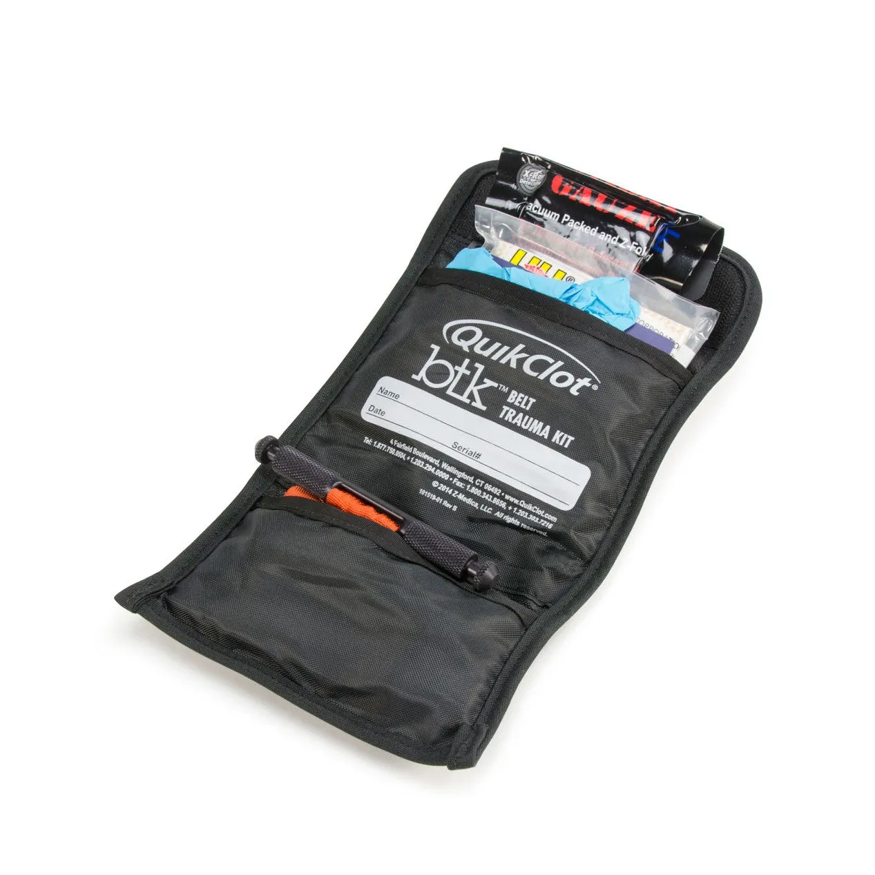 QuikClot Belt Trauma Kit (BTK) w/orange SOFTT-W