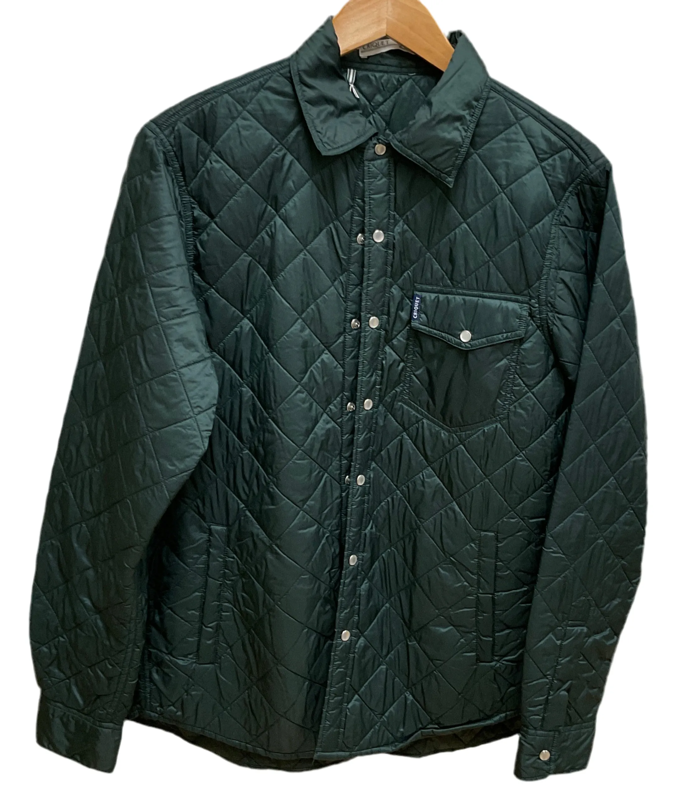 Quilted Shacket Green Gables-M-QSJ85-GG : S