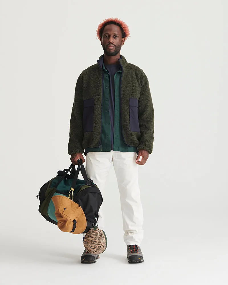 Recycled Sherpa Full Zip