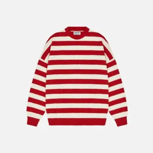 Red Stripes Sweater