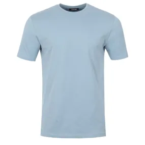 Remus Uomo Basic Crew Neck T Shirt in Duck Egg Blue