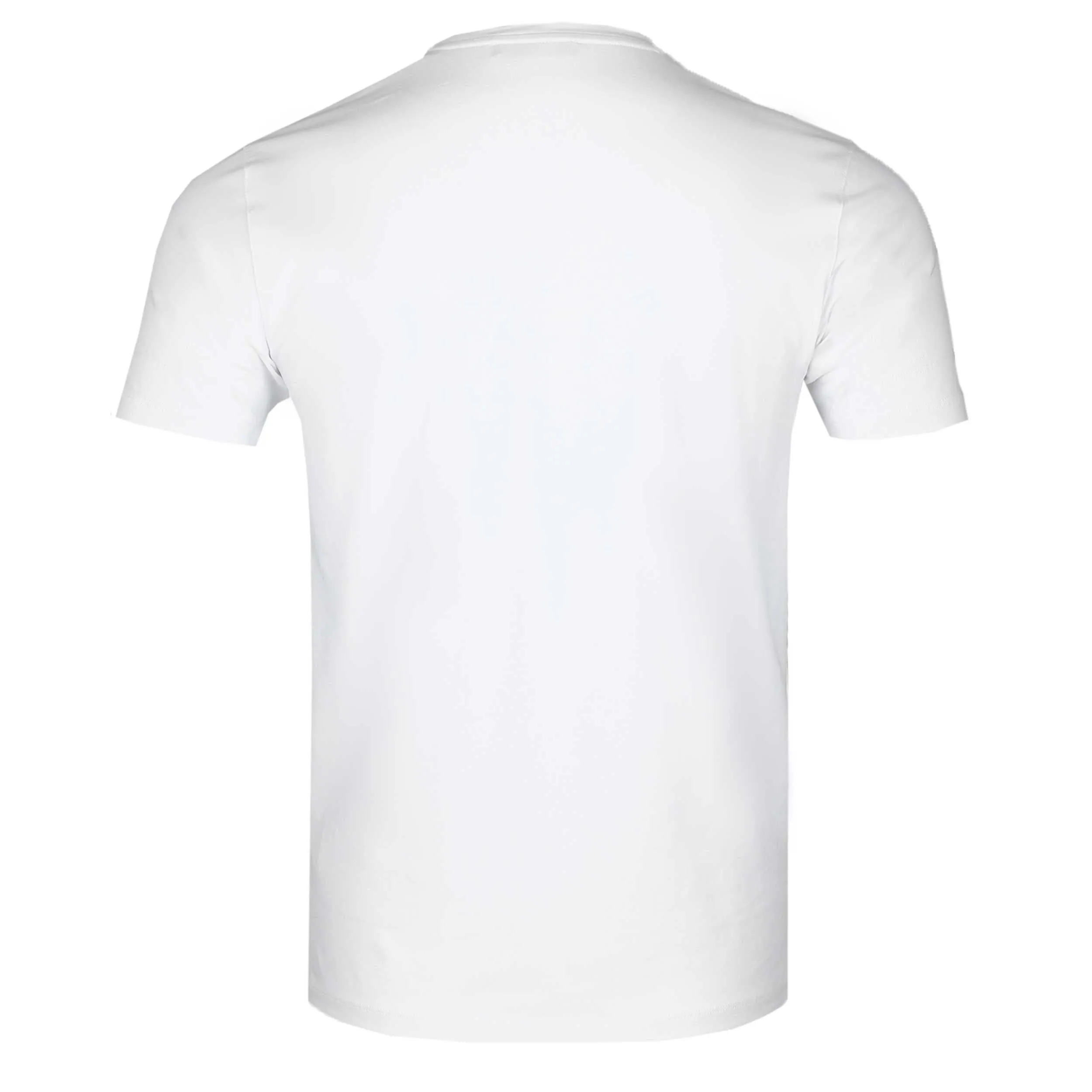 Remus Uomo Basic Crew Neck T Shirt in White