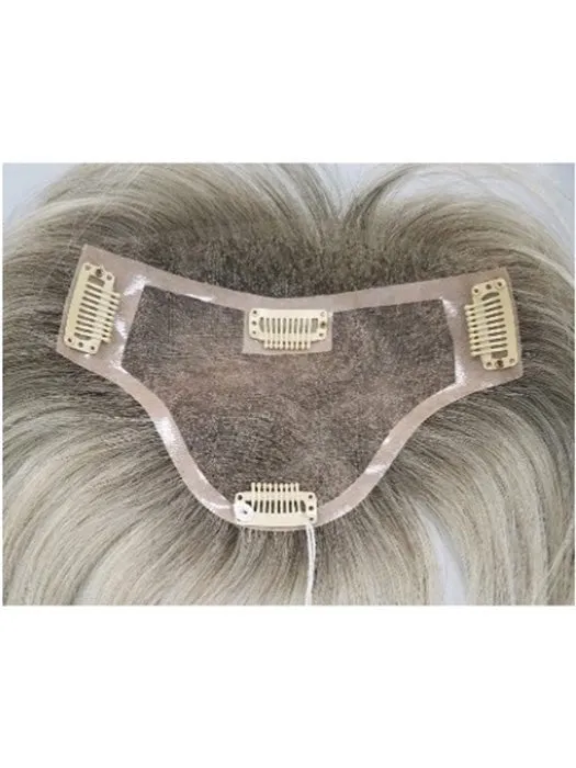 Remy HH Topper 10" | Human Hair Lace Front Topper (Mono Top)