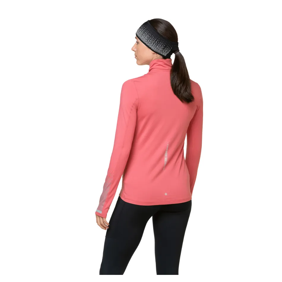 Ronhill Women's Tech Reflect 1/2 Zip Top in Salsa/Reflect AW24