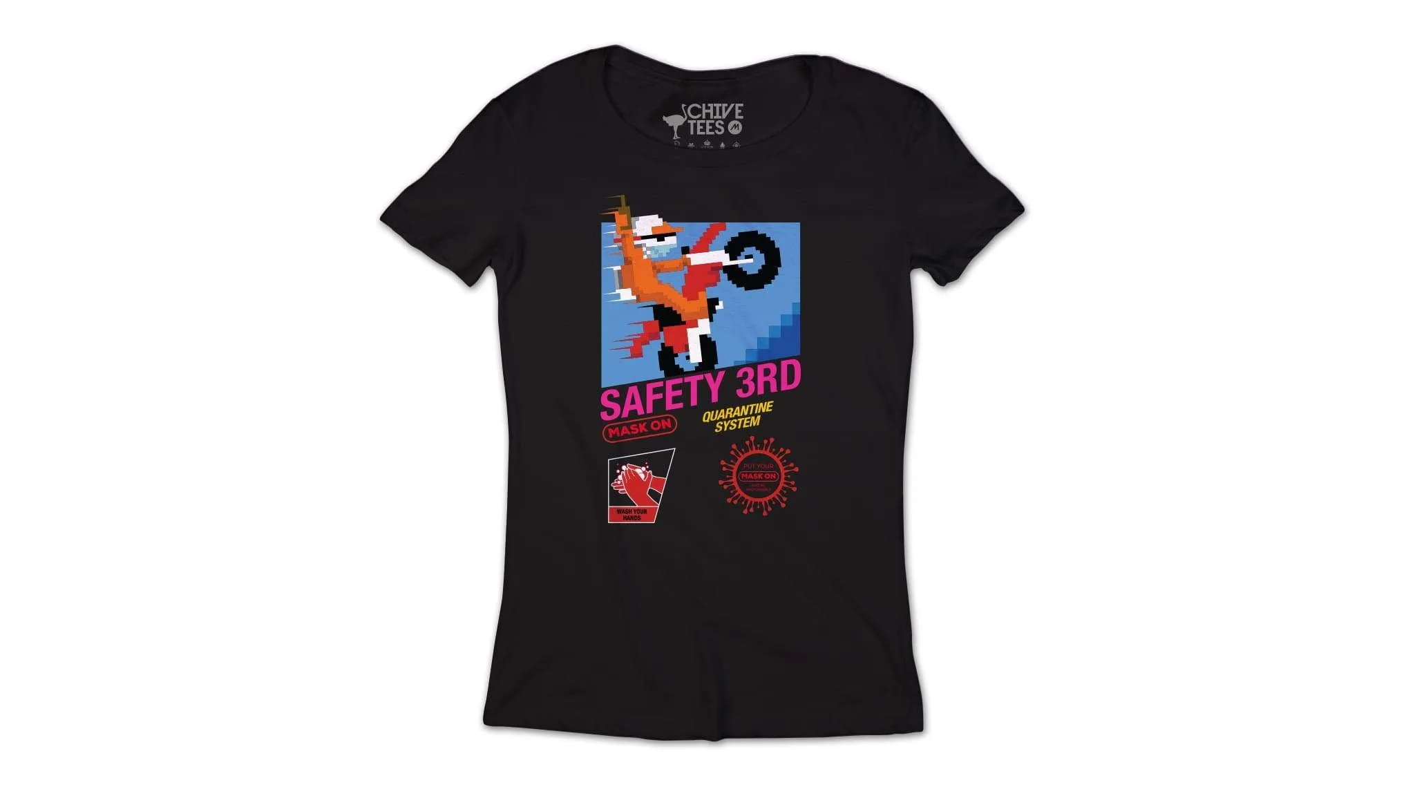 Safety Third Pixel Tee