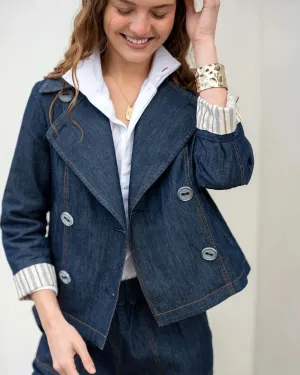 Sailor Chambray Peacoat