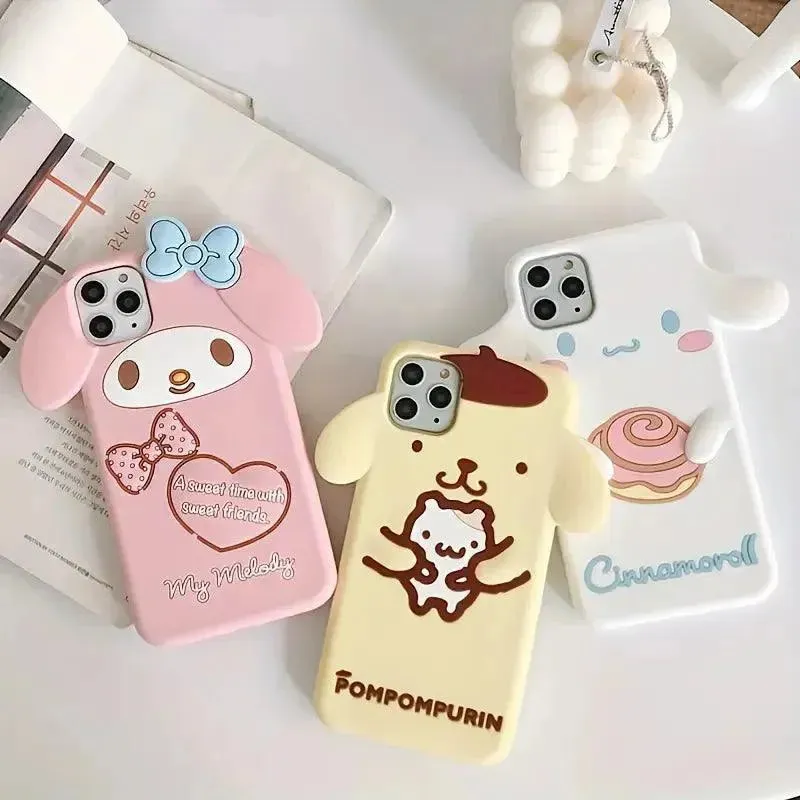 Sanrio Kawaii Cartoon Phone Case (For iPhones)