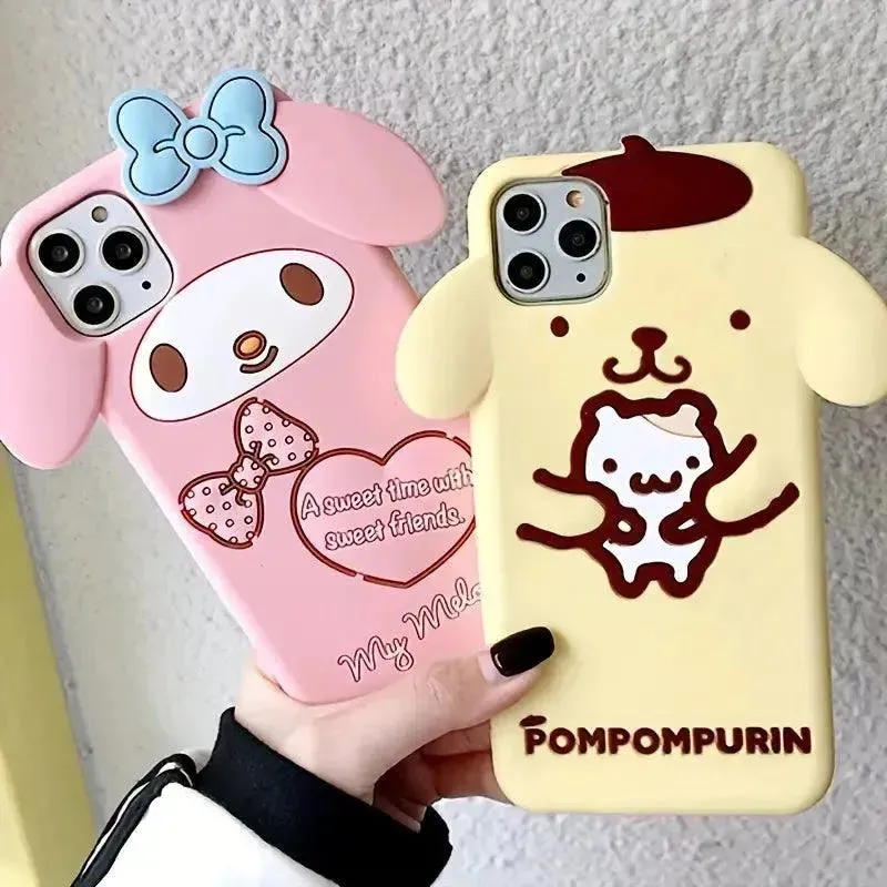 Sanrio Kawaii Cartoon Phone Case (For iPhones)