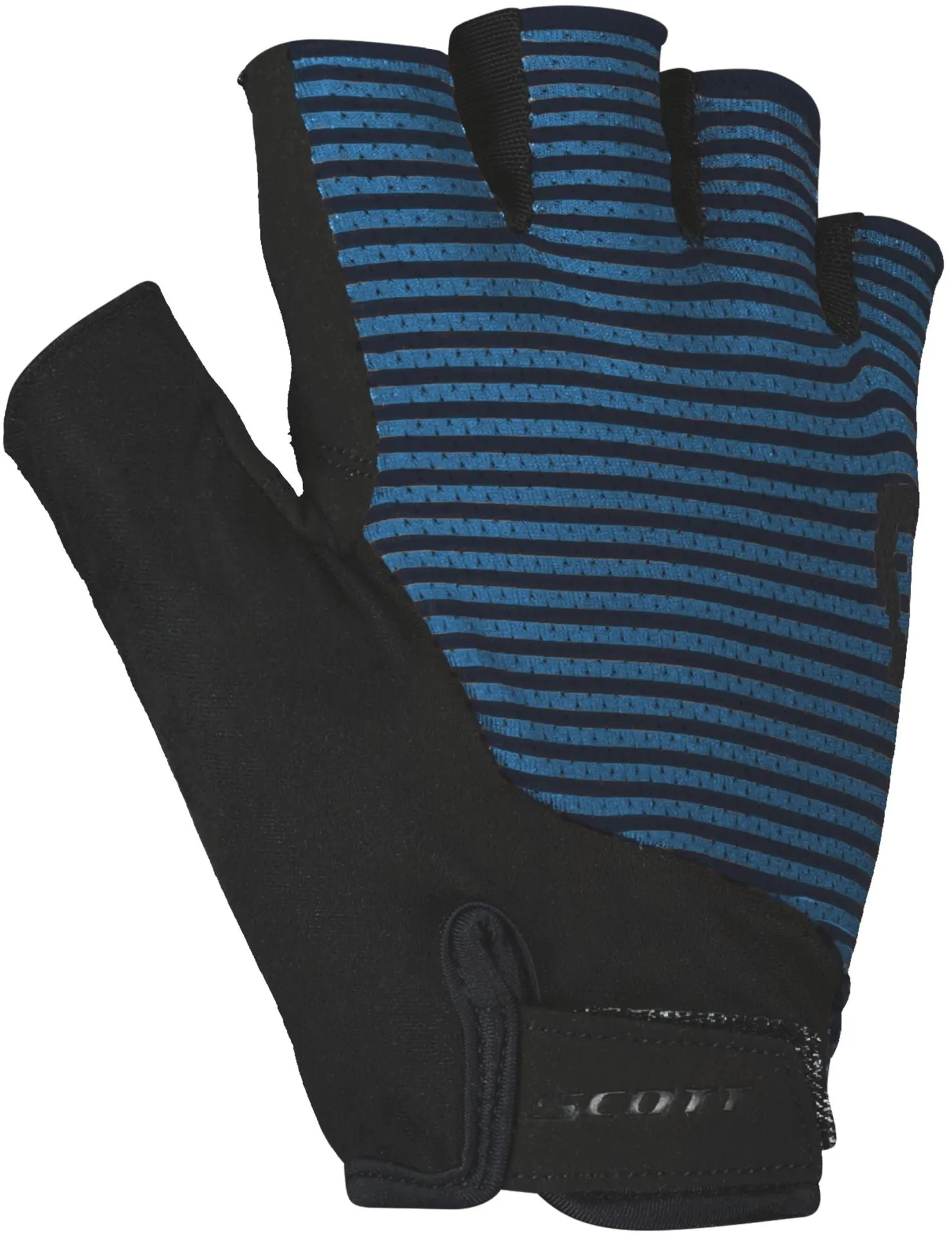 Scott Aspect Gel Fingerless Cycling Gloves - Blue