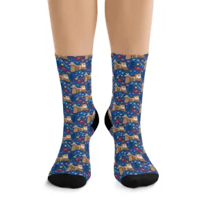 Sea Princess Castle Socks