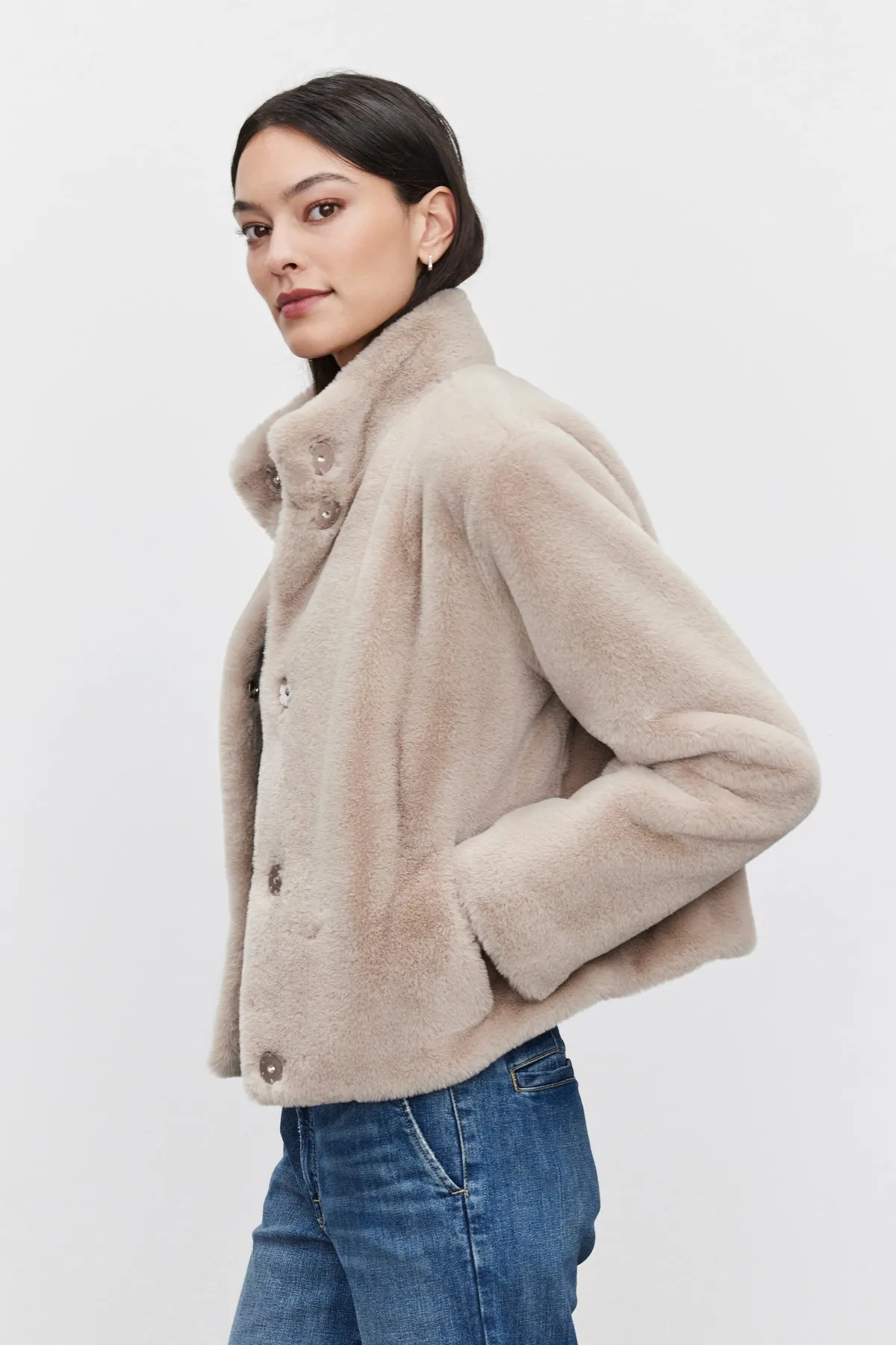 SHEENA LUXE FAUX FUR JACKET