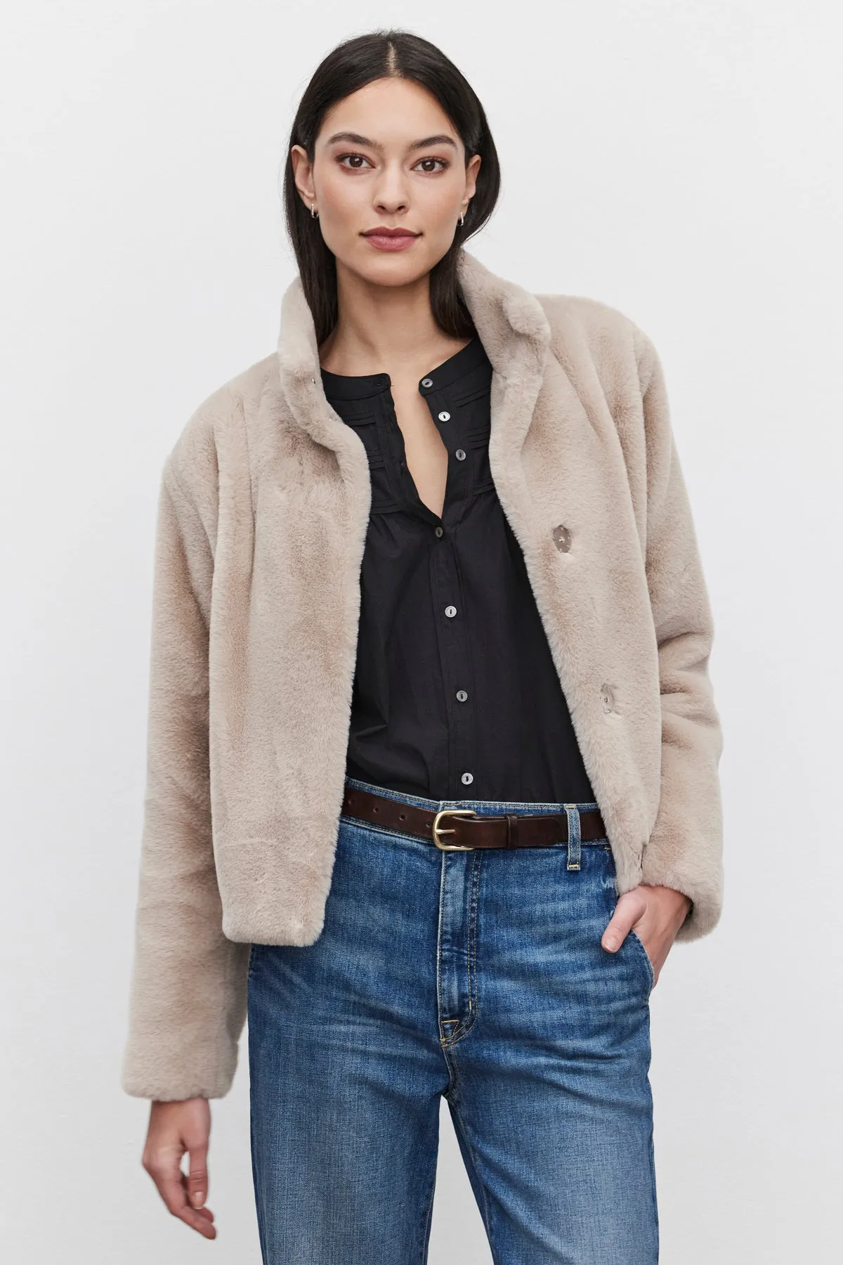 SHEENA LUXE FAUX FUR JACKET