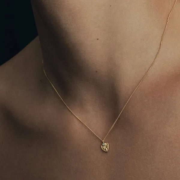 Silph Diamond Necklace - Gold