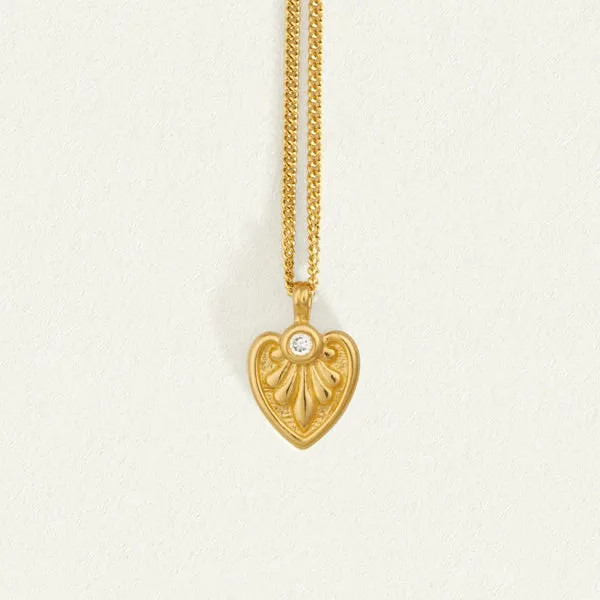 Silph Diamond Necklace - Gold