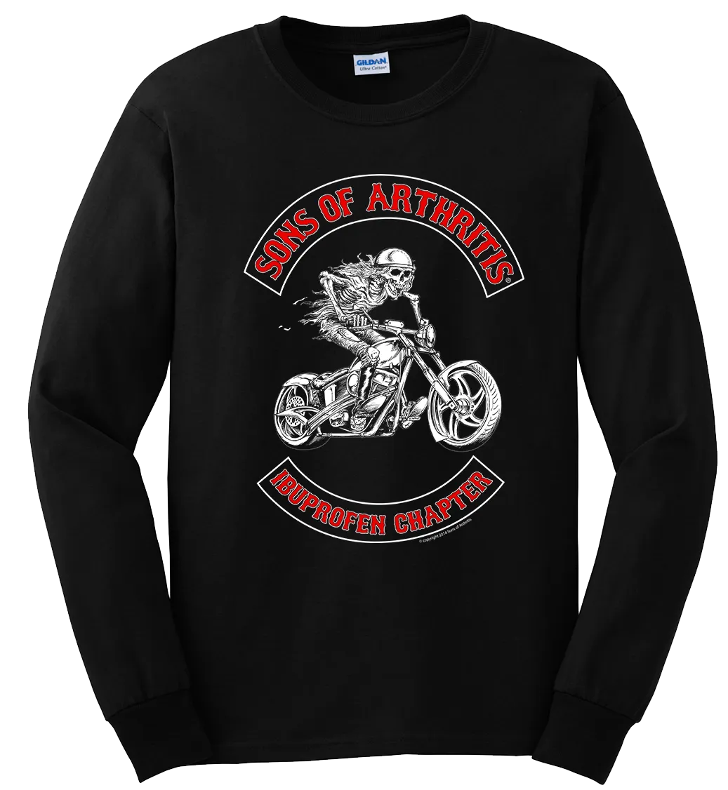 Sons of Arthritis Ibuprofen Long Sleeve, Front Image Only