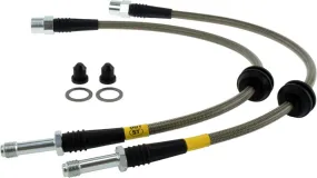 StopTech Stainless Brake Lines Audi A4 (09-16) S4 (08-19) Rear Set - 950.33516