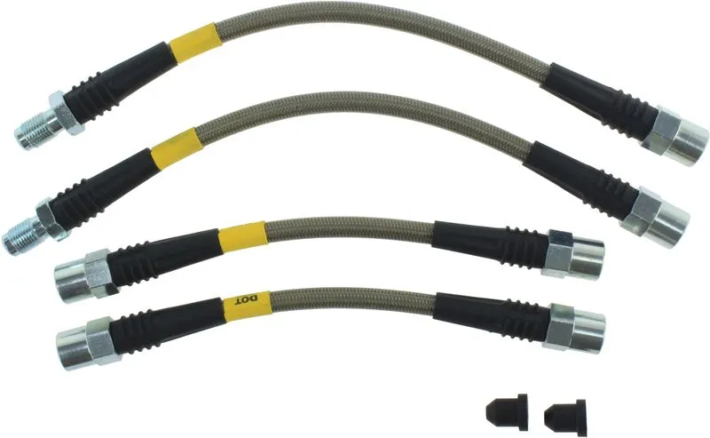 StopTech Stainless Brake Lines Audi A6 (1998-2004) Rear Set - 950.33501