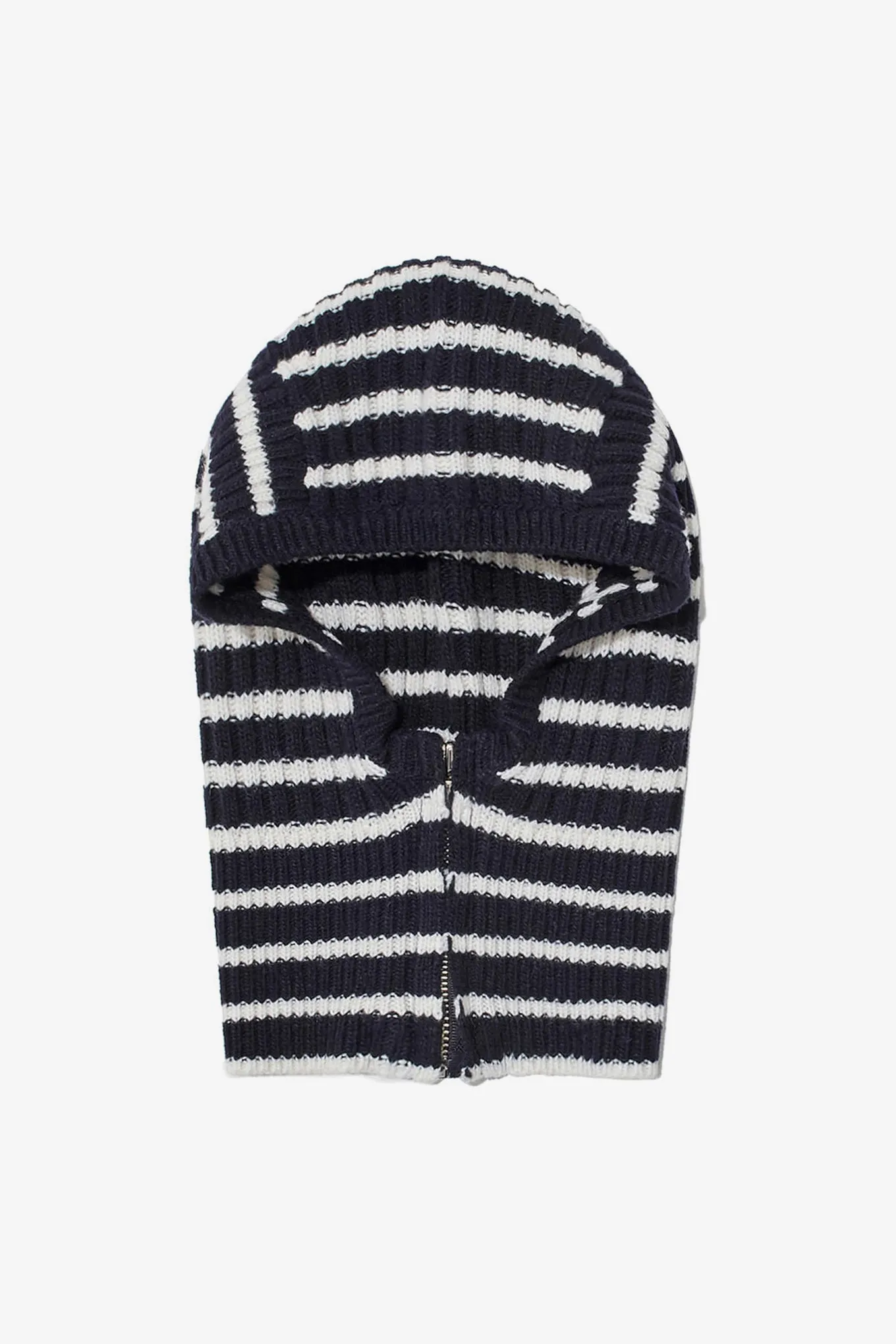 STRIPE ZIP UP BALACLAVA