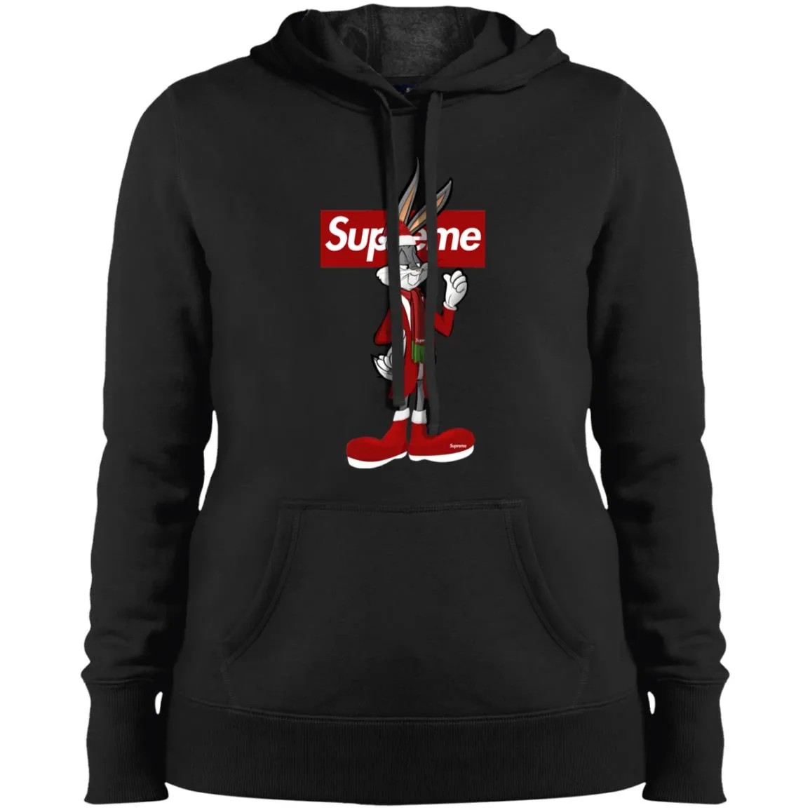 Supreme Rabbit Party T-shirt Women Hooded Sweatshirt