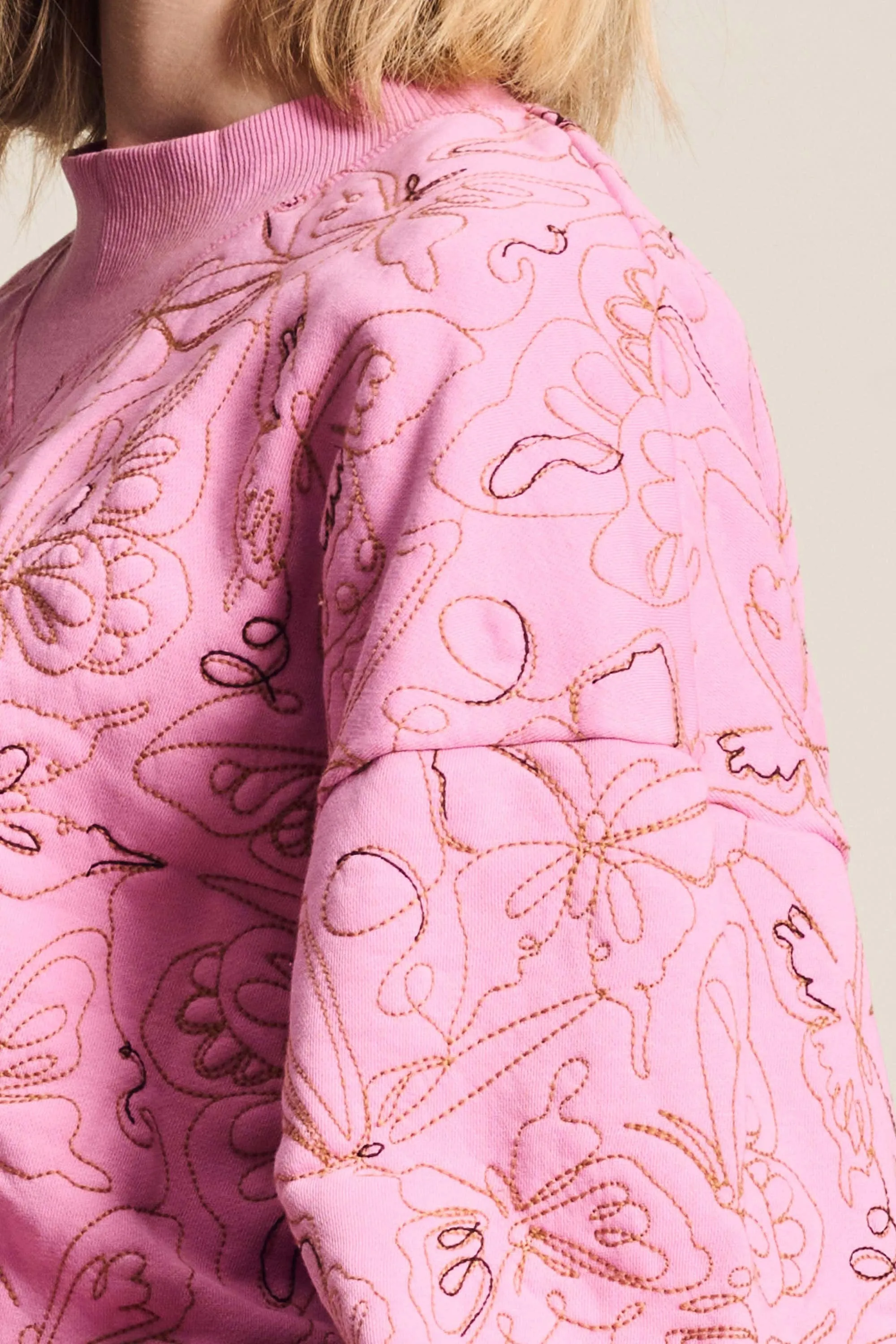 SWEATER - Butterfly Rose Pink