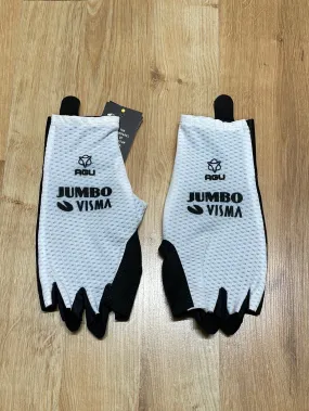 Team Jumbo Visma AGU Premium Race Gloves White