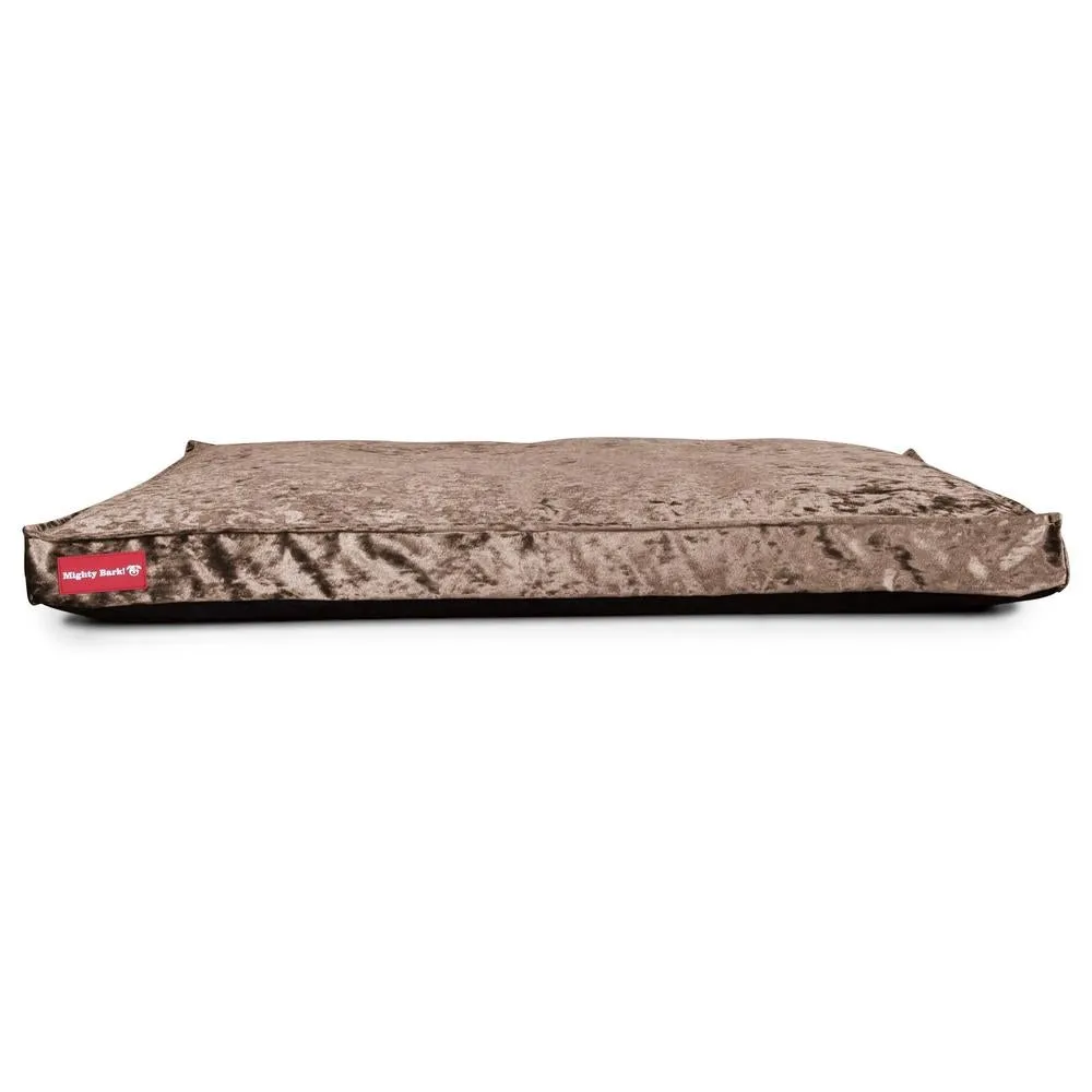 The Mattress Orthopedic Classic Memory Foam Dog Bed - Glitz Truffle