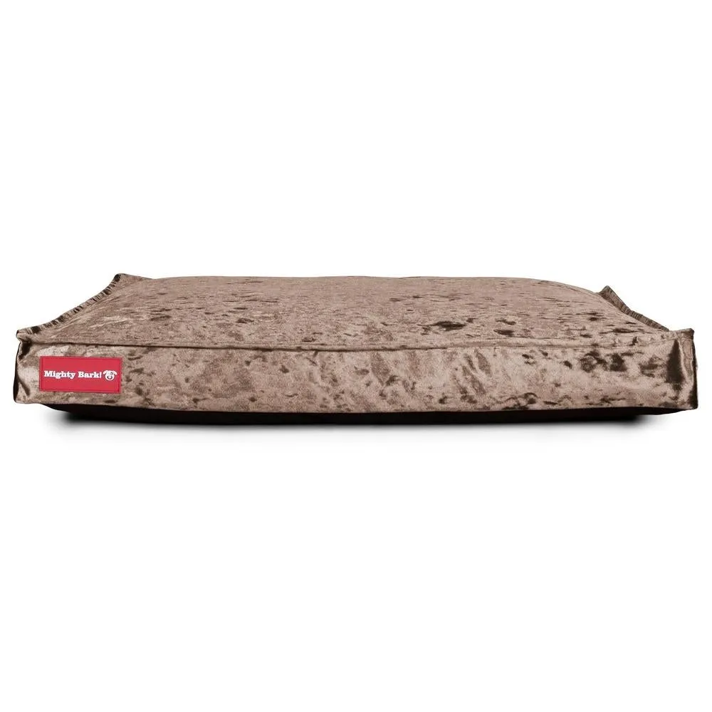 The Mattress Orthopedic Classic Memory Foam Dog Bed - Glitz Truffle