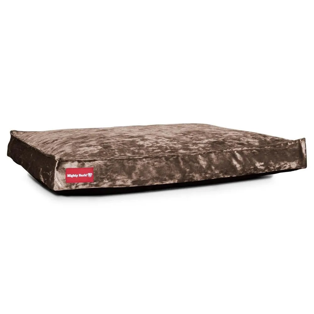 The Mattress Orthopedic Classic Memory Foam Dog Bed - Glitz Truffle