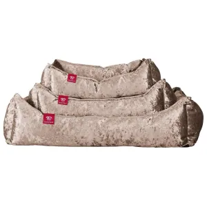 The Nest Orthopedic Memory Foam Dog Bed - Glitz Truffle