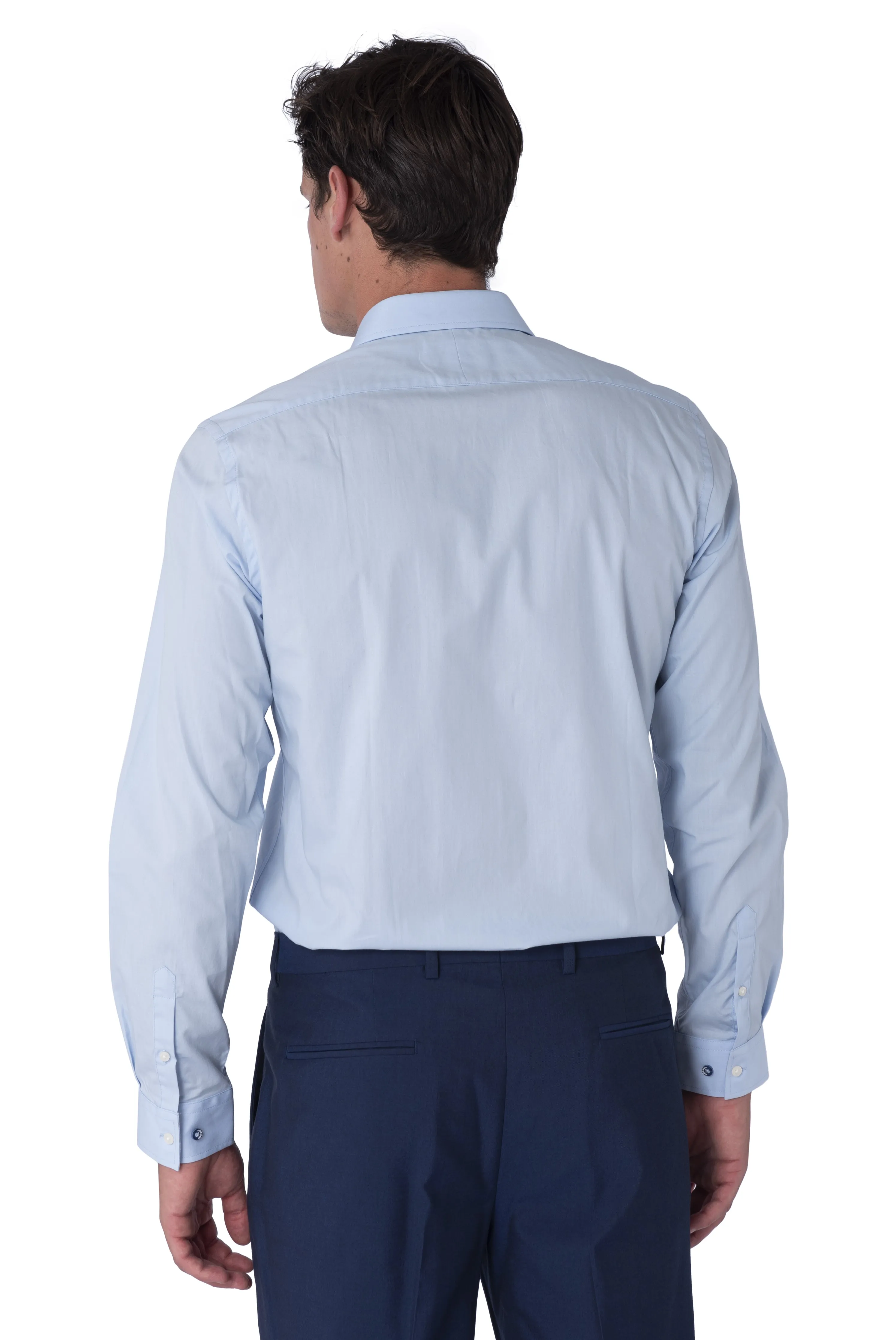 THEO Sky Blue Cotton Shirt