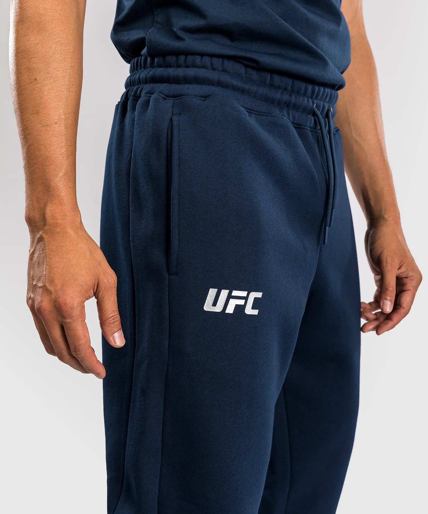 UFC Fusion by Venum Fight Week Men’s Cotton Pant - Solid Oceanic Blue